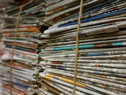 Piles de journaux